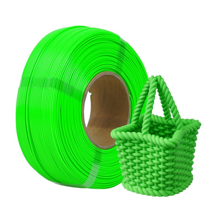 R3D - ABS+ - Vert Fluo (Fluorescent Green) - 1,75 mm - 1 kg Refill | E