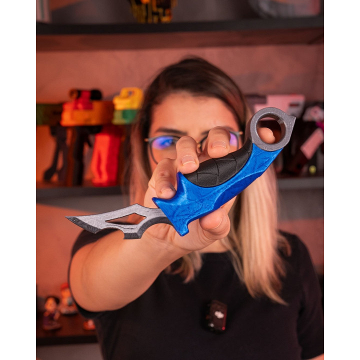 Karambit Griffe D'Acier – Réplique Décorative Style Predator