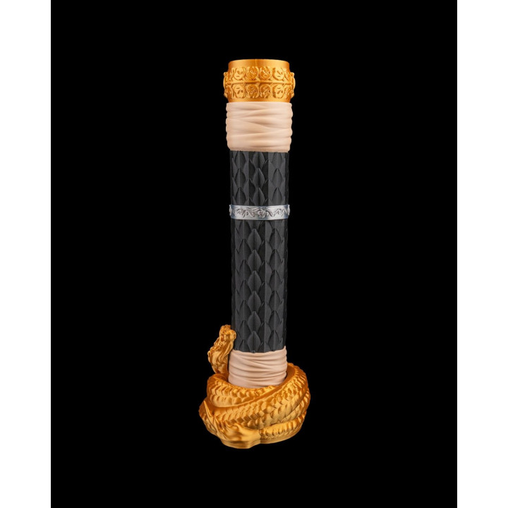 Katana Dragon'S Ambush – Réplique Décorative Dragonne Dorée