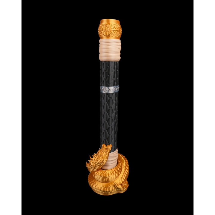 Katana Dragon'S Ambush – Réplique Décorative Dragonne Dorée