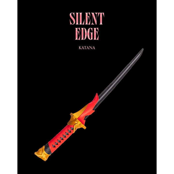 Silent Edge – Katana Cosplay Rouge & Or
