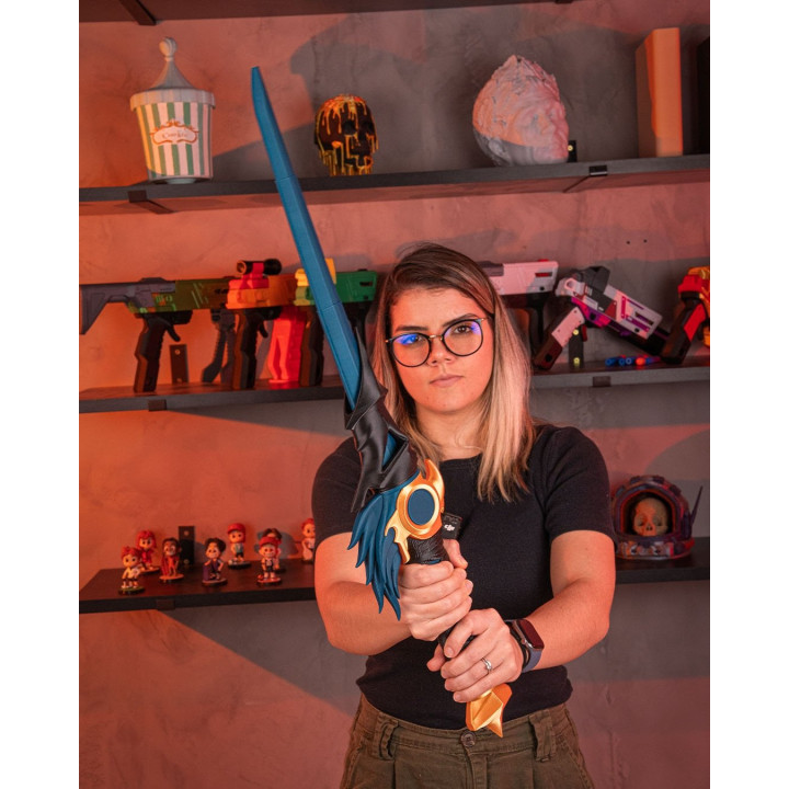 Whispered Soul – Katana Fantastique Décoration & Cosplay | 60 Cm