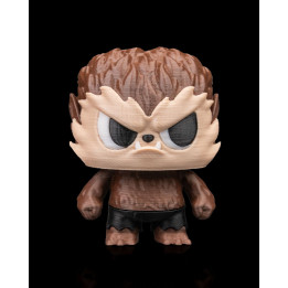 Wantywolf – Figurine Loup-Garou Chibi Multicolore