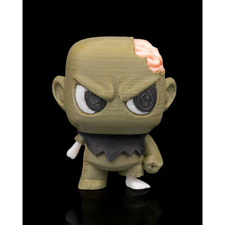 Zanty Le Zombie – Figurine Porte-Clés Collector Style Pop