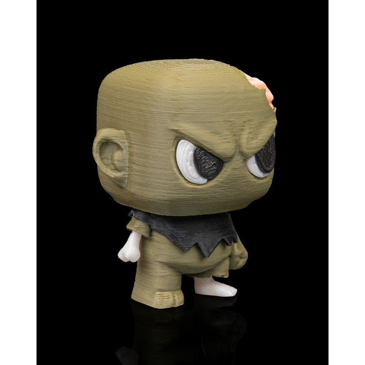 Zanty Le Zombie – Figurine Porte-Clés Collector Style Pop