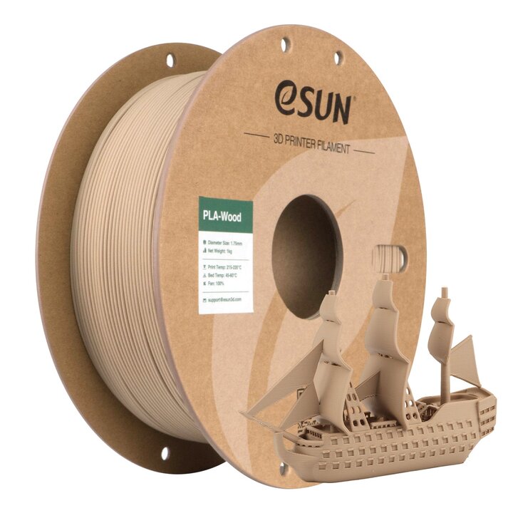 eSun - PLA Bois - Tremble - 1.75mm - 1 kg | Maison Drabiec