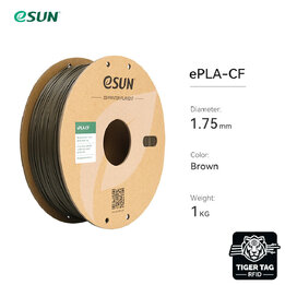 eSun - PLA-CF - Marron - 1.75 mm - 1 kg | Maison Drabiec