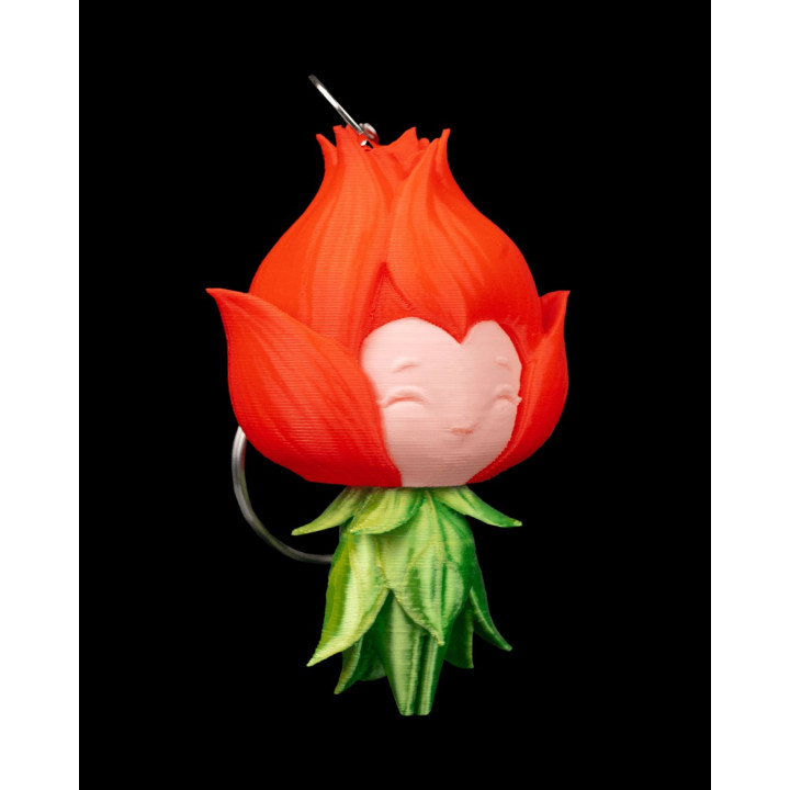 Flo, L'Esprit Fleur – Porte-Clés Figurine Fée Florale