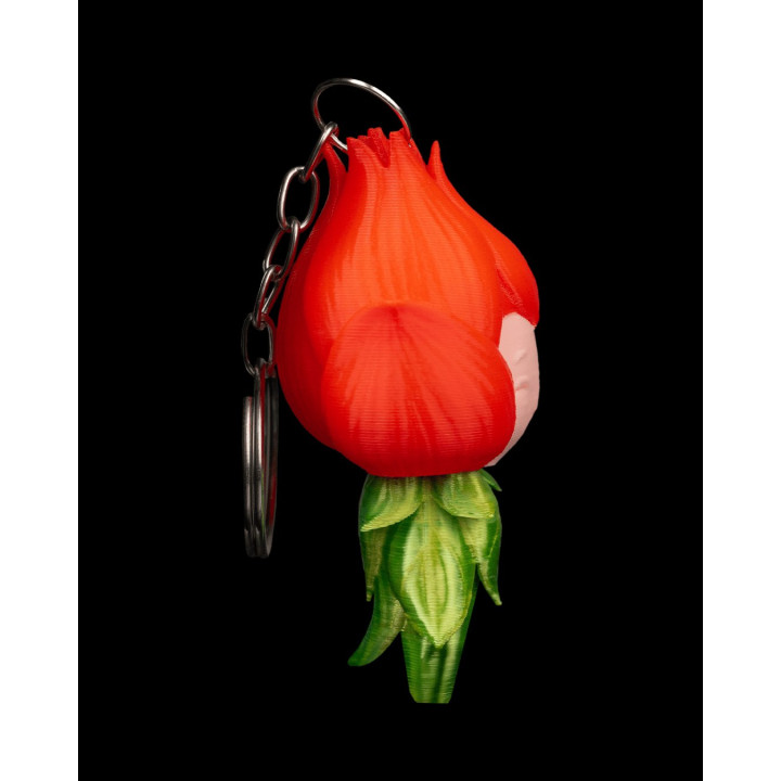 Flo, L'Esprit Fleur – Porte-Clés Figurine Fée Florale