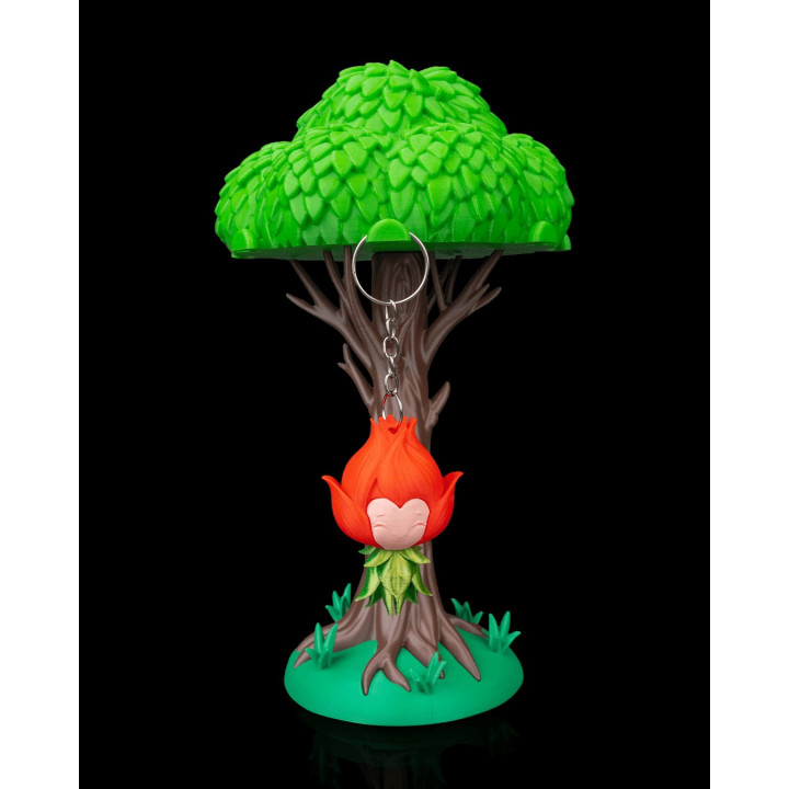 Flo, L'Esprit Fleur – Porte-Clés Figurine Fée Florale