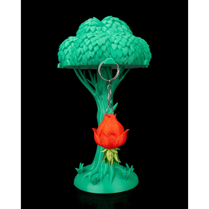 Flo, L'Esprit Fleur – Porte-Clés Figurine Fée Florale