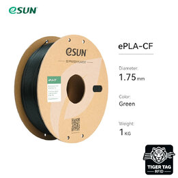 eSun - PLA-CF - Vert - 1.75 mm - 1 kg | Maison Drabiec