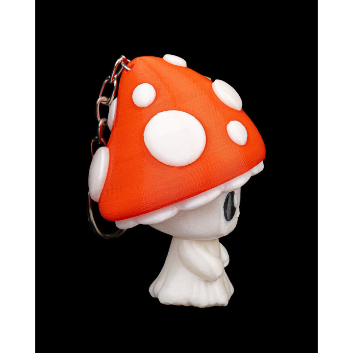 Shime L'Esprit Champignon – Porte-Clés Figurine Kawaii
