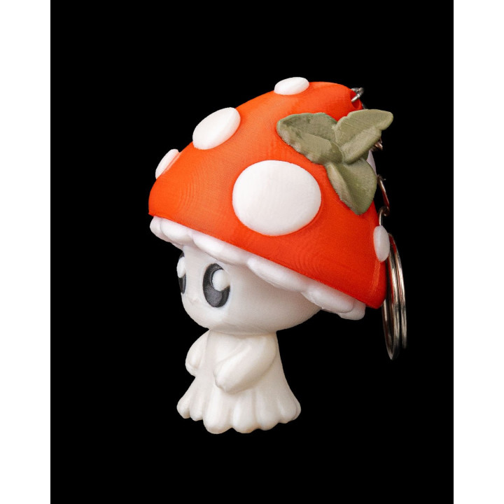Shime L'Esprit Champignon – Porte-Clés Figurine Kawaii