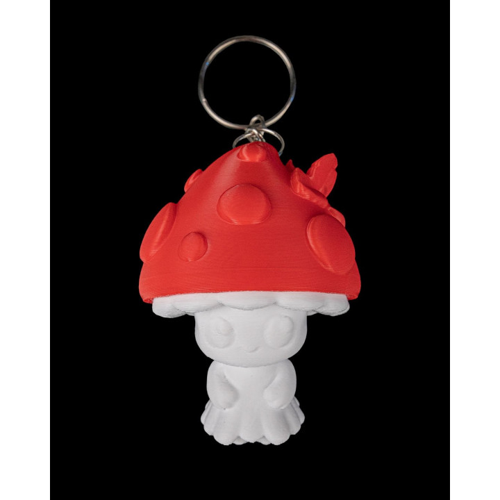 Shime L'Esprit Champignon – Porte-Clés Figurine Kawaii