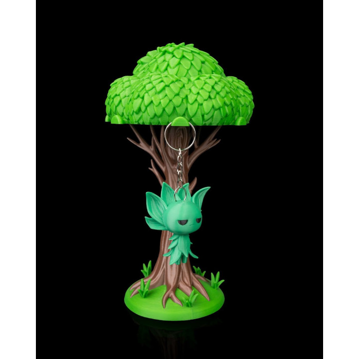 Sylvi L'Esprit Des Feuilles – Porte-Clés Figurine Fantastique