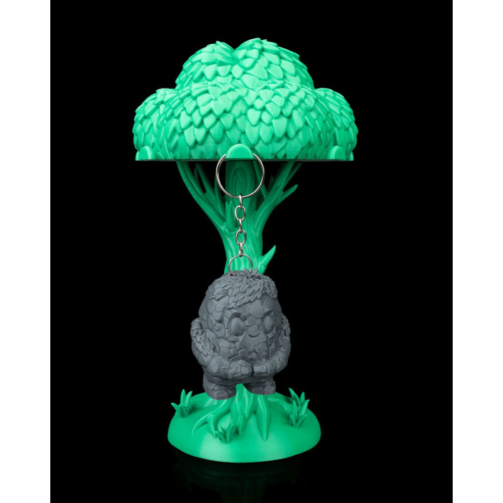 Pebbi L'Esprit De Pierre – Porte-Clés Figurine Gardien De Forêt