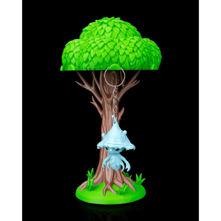 Bloop L'Esprit De L'Eau – Porte-Clés Figurine Fantastique