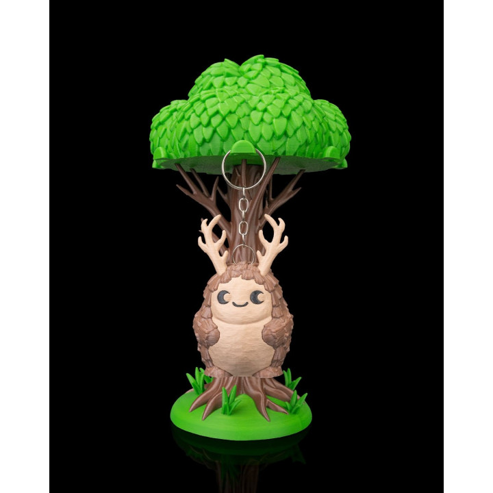Trev L'Esprit Des Arbres – Porte-Clés Figurine Fantastique