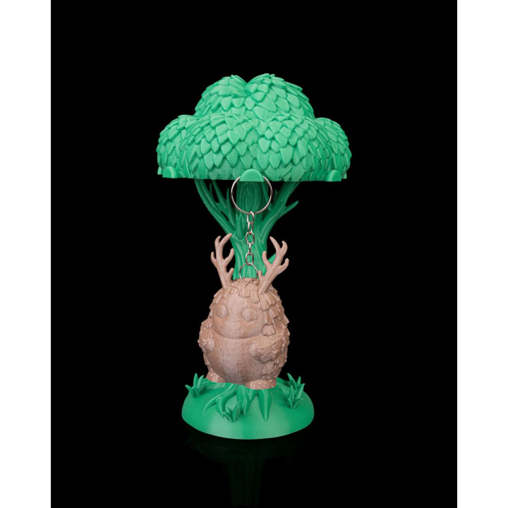 Trev L'Esprit Des Arbres – Porte-Clés Figurine Fantastique