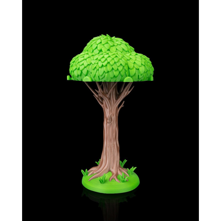 L'Arbre Des Esprits – Présentoir Magique Avec Porte-Clés Gardiens