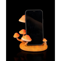 Spores Station – Support Téléphone Champignons Décoratif
