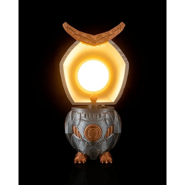 Lampe Chouette Robot Steampunk – Made in Occitanie