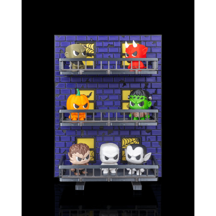 Spooky Escape Display – Présentoir Halloween 3 Étages Pour Figurines