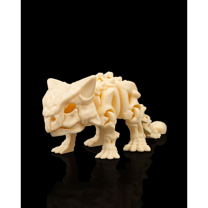 Squelette Ankylosaure Articulé – Figurine Dinosaure Collector