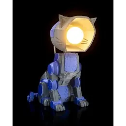 Lampe Chat Robot – Déco Geek Made in Occitanie