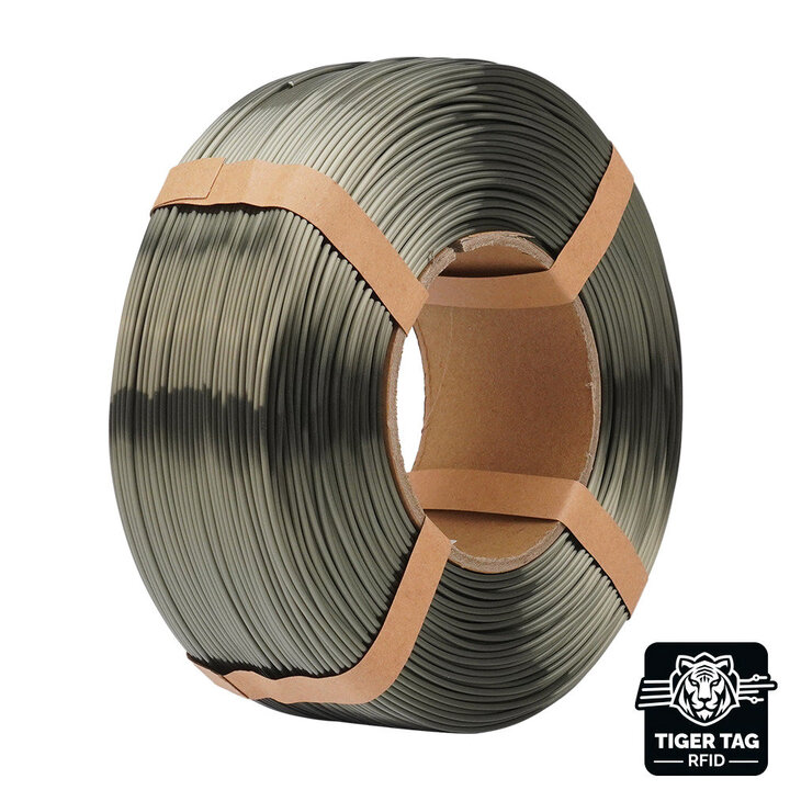 eSun - PLA-Silk - Bronze - 1,75 mm - 1 kg Recharge avec RFID Tige