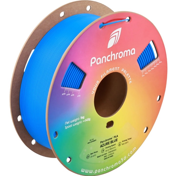 Panchroma Basic PLA - Bleu Azure (Azure Blue) - 1,75 mm - 1 kg | Espac