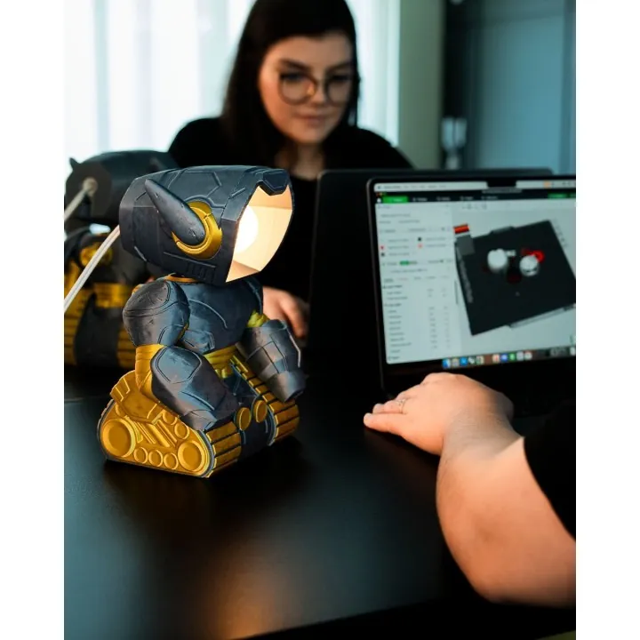 Lampe Robot Mecha – Made in Occitanie