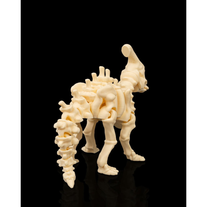 Squelette Parasaurolophus Articulé – Figurine Dinosaure