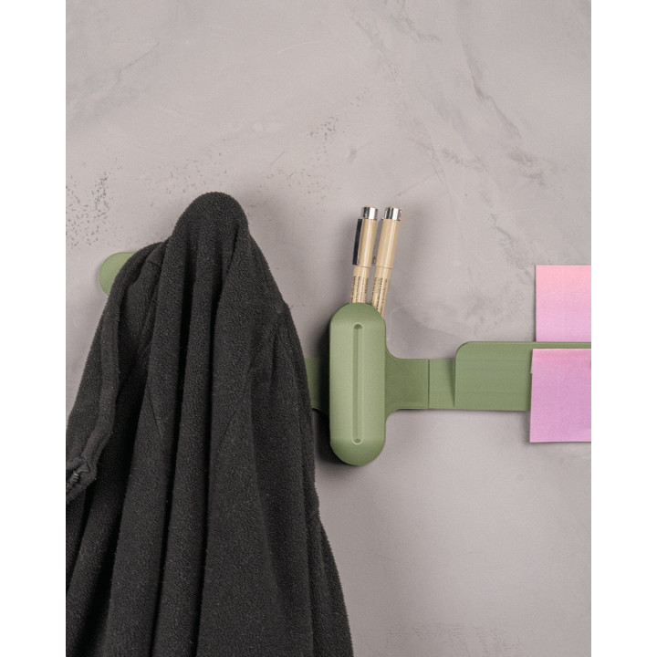 Système Mural Tout-En-Un – Porte-Manteau, Rangement & Organisation