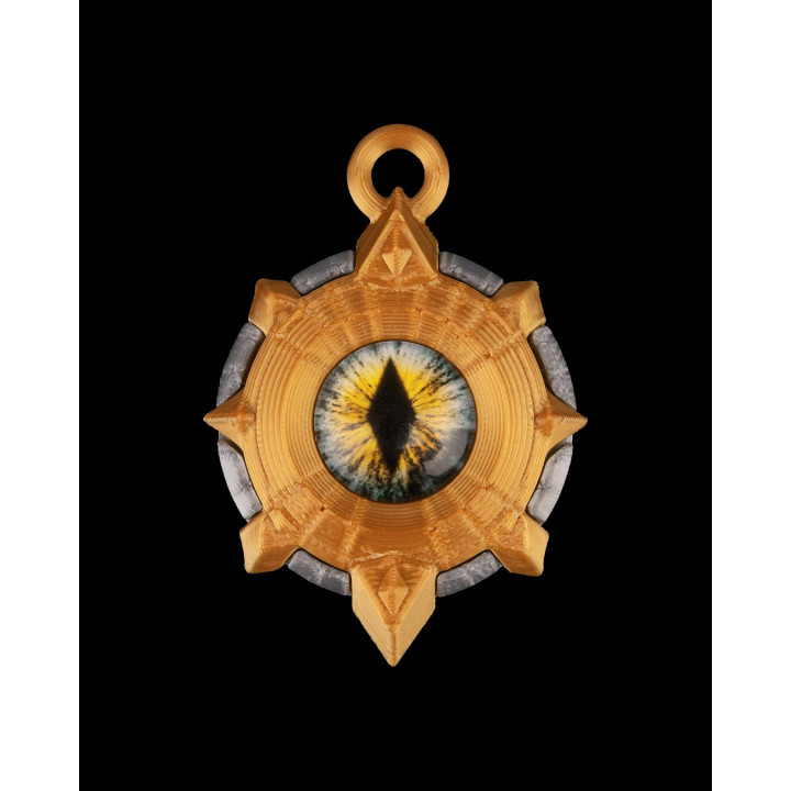 Pendentif Œil Du Savoir – Bijou Mystique Fantastique