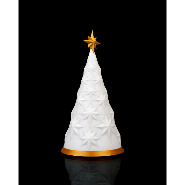 Lampe De Table Sapin De Noël Étoilé – Veilleuse Lumineuse Décorative
