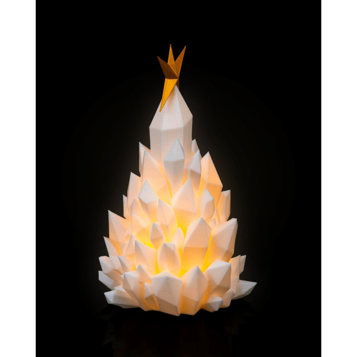 Lampe De Table Sapin Cristal De Noël – Cryst-Mas Tree