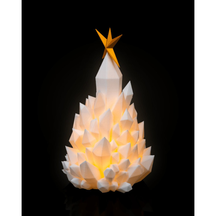 Lampe De Table Sapin Cristal De Noël – Cryst-Mas Tree