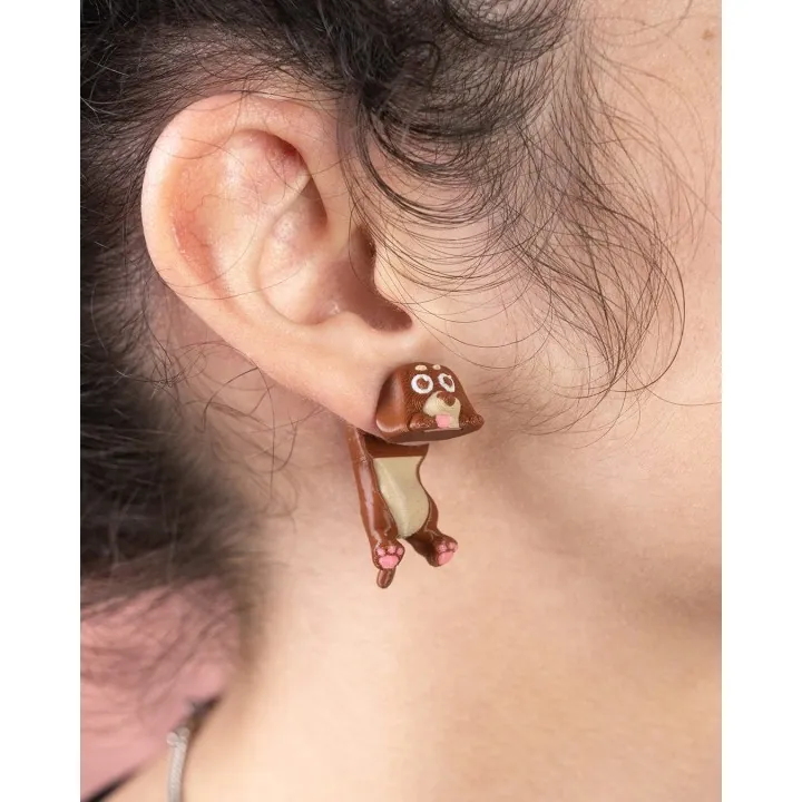 Boucles d'oreilles Chien Kawaii – Made in Occitanie