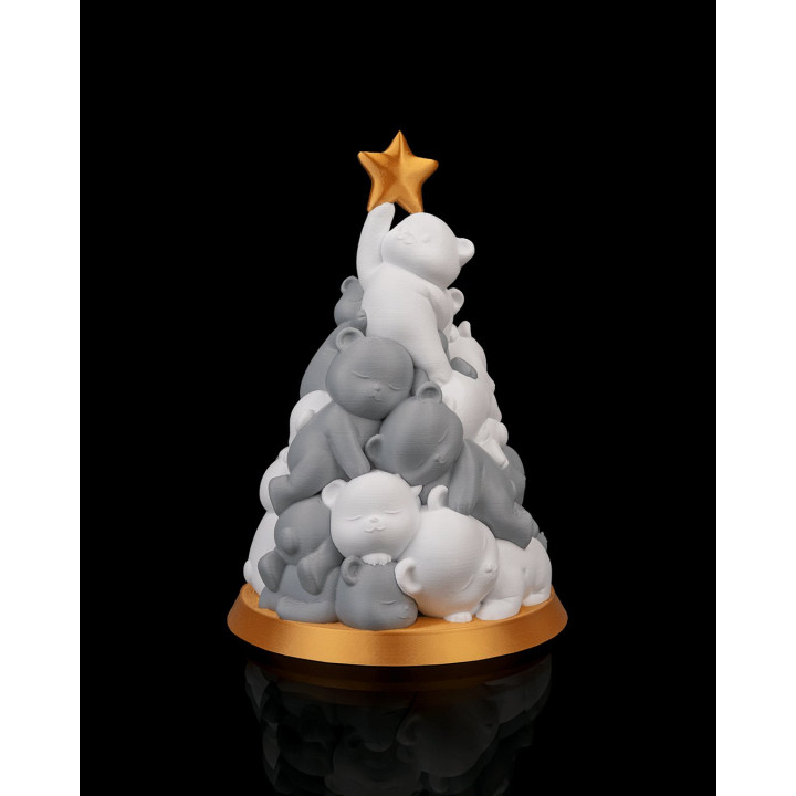 Sapin De Noël Ourson – Figurine Décorative "Beary Christmas"
