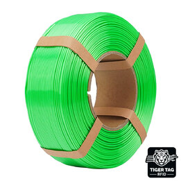 eSun - PLA-Silk - Vert - 1,75 mm - 1kg Recharge avec RFID TigerTa