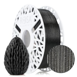 Rosa3D - PETG Galaxy HS - Noir (Black) - 1,75 mm - 1 kg | Espace Maker