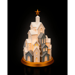Lampe Village D'Hiver – Décoration De Noël Lumineuse