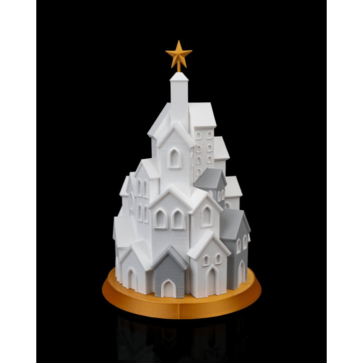 Lampe Village D'Hiver – Décoration De Noël Lumineuse