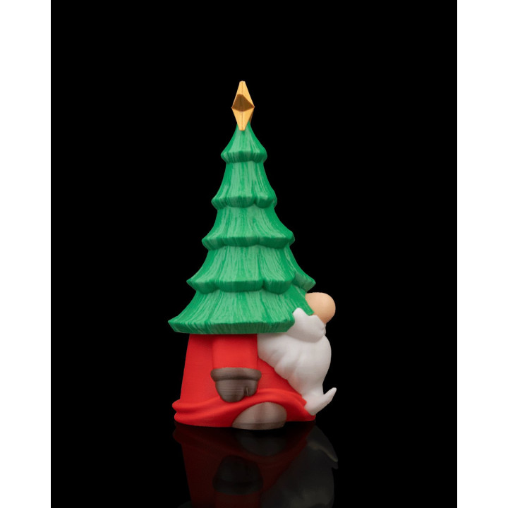 Gnome Sapin De Noël – Figurine Décorative Festive Made In Occitanie