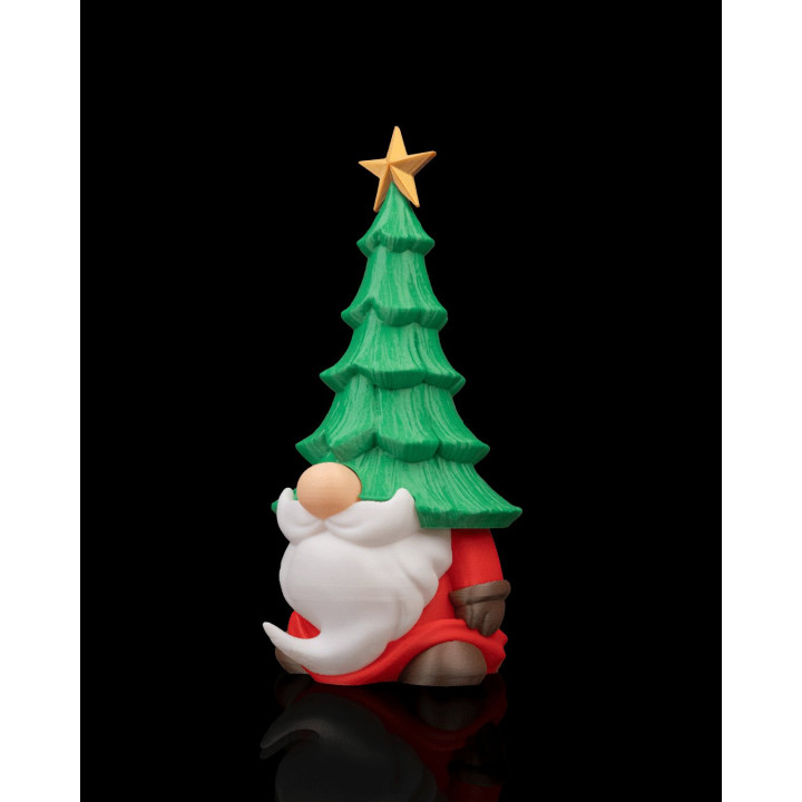 Gnome Sapin De Noël – Figurine Décorative Festive Made In Occitanie