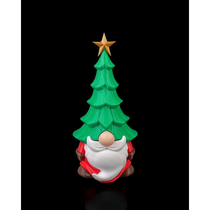 Gnome Sapin De Noël – Figurine Décorative Festive Made In Occitanie