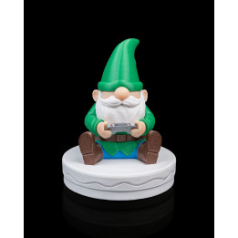 Gnome Gamer – Figurine Décorative "Gg" Avec Manette