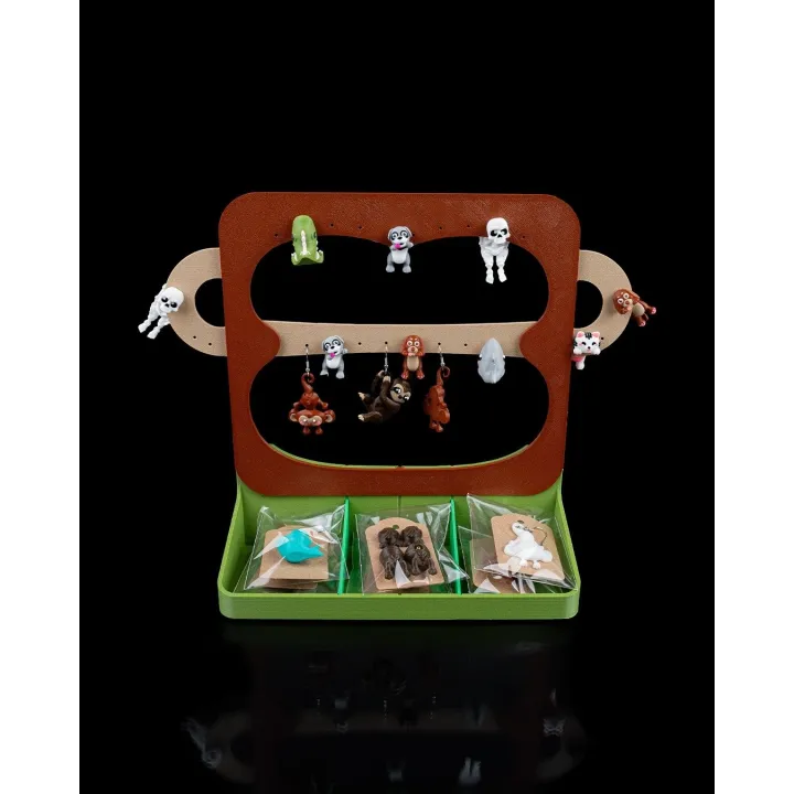 Présentoir Jungle Singes – Déco & Rangement Figurines